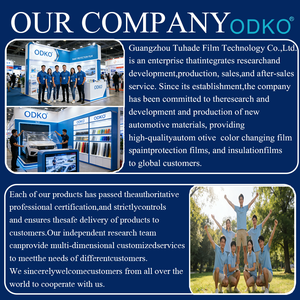 ODKO Film teinté TPU double couche anti-rayures pour phares de voiture avec rejet UV/IR, rouleau d'accessoires électroniques pour véhicules - Product Image 6