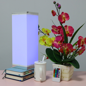 Lampe <span class=keywords><strong>de</strong></span> table rvb rectangulaire flexible au néon d'ambiance <span class=keywords><strong>de</strong></span> contrôle <span class=keywords><strong>de</strong></span> commutateur matériel intelligent <span class=keywords><strong>de</strong></span> pp avec la décoration à la maison - Product Image 2