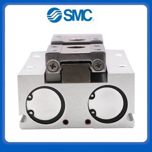 Pinza Neumática Delgada SMC con Mesa Deslizante de Guía Paralela MHF2 20D, Cuerpo de Aluminio, Cilindro de Pistón, Hecho en Japón - Product Image 4