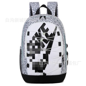 Trendy Letter <b>Backpack</b> <b>Large</b> Capacity Unisex Laptop Bag For School Travel Outdoor Use - Product Image 4