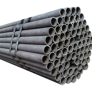 CS Seamless steel Pipeline pipe hot rolled BE black painted 4'' Sch 160 or oil