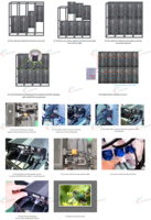 Location de mur vidéo LED professionnel pour scène, P2.6 P2.9 P3.91, écran d'affichage pour événements intérieurs et extérieurs