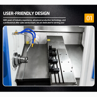 Centre d'usinage composite industriel CNC automatique pour le fraisage et le tournage de pièces métalliques