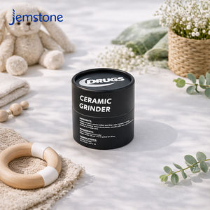 Tube en carton kraft recyclable pour poudre, emballage cylindrique en carton, boîte pour comprimés, pilules, aliments, tube en papier avec insert en éponge - Product Image 4