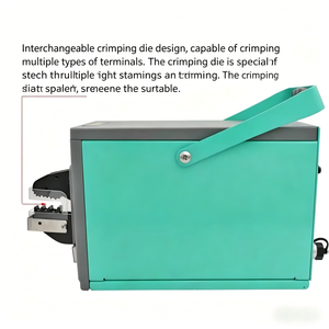 Máquina Engarzadora de Cables Eléctricos Gne-65em de Grado Industrial con Entrada Frontal y Cuchilla de Acero de Alto Carbono - Product Image 4