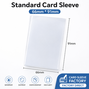 ซองใส่การ์ดใสขนาด 66x91 มม. สำหรับการ์ดสะสม การ์ดกีฬา การ์ด TCG ป้องกันการ์ด ขายส่ง - Product Image 2