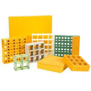 Grille de <span class=keywords><strong>pelouse</strong></span> en plastique frp à bas prix garage industriel surface lisse grille moulée frp - Product Image 2