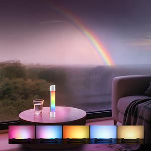 16 colori hanno portato la luce ambientale RGB umore leggero bagliore per rilassanti date luci domestiche intelligenti dal bianco caldo agli effetti del <span class=keywords><strong>tramonto</strong></span> - Product Image 1