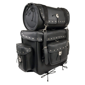 Sac de selle universel imperméable en cuir magnétique pour moto, portable, pour voyage, 45L, échantillon gratuit Fastrider - Product Image 4