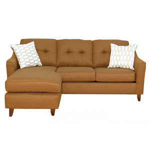Juego de sofás seccionales grises en forma de L de bajo impuesto, <span class=keywords><strong>muebles</strong></span> de comedor para sala de estar con materiales de madera y tela para hoteles - Product Image 5