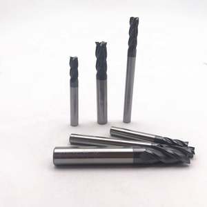 Fraise à queue en carbure 55/65 HRC à 4 dents - Product Image 1