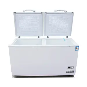 Freezer com porta dupla horizontal 523L