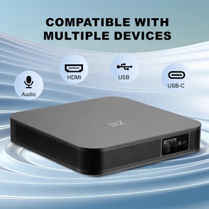 Mini Proiettore DLP Smart Auto 600ANSI Lumen, 2+32GB, Sistema Android 13, <span class=keywords><strong>TV</strong></span> 1080p Full HD, Batteria Integrata, Portatile per Esterni, 4K 3D - Product Image 5