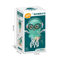 Jouet Pieuvre Dansante Intelligente Explorateur à Tentacules Rampeur Dansant Capteur d'Obstacles Automatique Jouets Pieuvre Électrique Qui Rampe