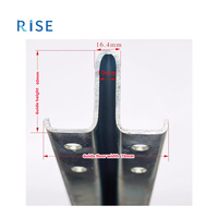 RISE ascenseur ascenseur pièces de rechange accessoires ascenseur Guide Rail système d'alignement taille creuse TK5ATK3A