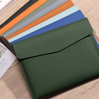 Porte-documents d'affaires coloré avec logo personnalisé, étui de rangement pour documents A4, sac de documents A5, cadeaux d'affaires