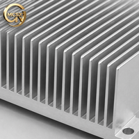 Dissipateur thermique en aluminium sur mesure, anodisé, à ailettes, pour le refroidissement des modules de puissance IGBT