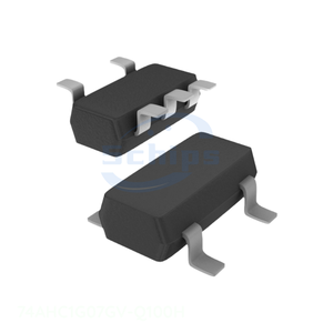 Circuit intégré tampon NON inverseur 5.5V SC74A SC 74A SOT 753 74AHC1G07GV-Q100H Distributeur agréé Composants électroniques logiques - Product Image 1