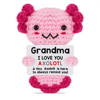 Yuhongtoys fraise chat inspiré Kawaii Crochet animaux amusant soutien émotionnel jouets en peluche pour femmes amis collègues de travail