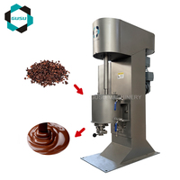 Nouvelle machine à broyer les billes de chocolat en acier inoxydable 304, raffinage automatique, broyage haute productivité GUSU
