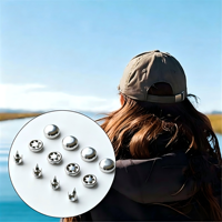 Topi Baseball Katun 13mm Kancing Terlaris dari Pabrik
