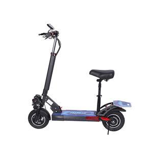 Vente en gros de trottinettes électriques pliantes avec pneus pneumatiques de 10 pouces, 500W, avec éclairage RGB sous le châssis, personnalisables - Product Image 1