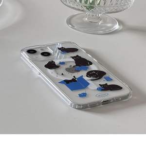 Funda de teléfono magnética, diseño divertido creativo, Gato bonito para IPhone Pro, fundas transparentes con imán Proma para funda de carga inalámbrica - Product Image 6