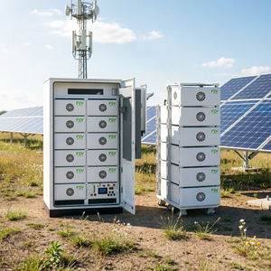 Système de stockage d'énergie solaire 215 kWh 230 kWh 241 kWh 1 MW Batterie LiFePO4 haute tension refroidie par air - Product Image 2