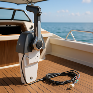 Caja de control de aceleración marina Yamaha, control remoto fueraborda de montaje superior, arnés de 4.6 pies, 5 pines, controlador de motor de 12 V - Product Image 2