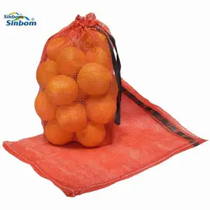 Dijual oleh jumlah besar dapat digunakan kembali Rachel bawang tas jaring PP Potaoto tas jaring untuk produksi PE pertanian buah tas pelindung tali