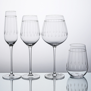 Verres à vin en cristal sculpté à la main, tasse à vin rouge, banquet, coupe à vin champagne personnalisée, logo <span class=keywords><strong>personnalisé</strong></span> - Product Image 1