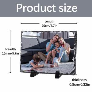 Plaque vierge en ardoise pour sublimation, livraison gratuite depuis notre entrepôt aux États-Unis, vente en gros - Product Image 4