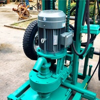 Foreuse de puits d'eau portable électrique 3KW 220V, prix fabricant pour une foreuse de 100 mètres