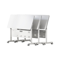 Table de réunion mobile en métal, table de formation pliante et chaise combinées, table longue modulable avec mécanisme à roulettes, bureau