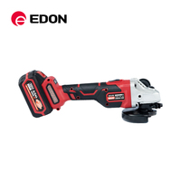 EDON Meuleuse d'angle sans fil électrique au lithium sans balais de haute qualité 100-125 mm