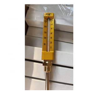 Xách tay V công nghiệp đường ống xả nhiệt kế tùy chỉnh OEM ODM ngoài trời cảm biến nhiệt độ vật liệu đồng - Product Image 2