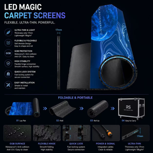 จอ LED ม้วนเก็บได้ P3.91 – โซลูชันเช่าใช้งานราคาประหยัดสำหรับคอนเสิร์ตและงานอีเวนต์ - Product Image 5