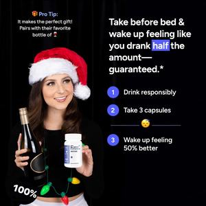 Complément Alimentaire de Haute Qualité avec DHM + L-Cystéine en Capsules, Soutient la Fonction Hépatique pour Adultes, Extraits Végétaux DHM + L-Cystéine - Product Image 2