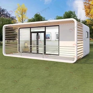 Capsula prefabbricata di lusso della cabina del Pod della mela, piccolo fornitore residenziale della capanna per la <span class=keywords><strong>casa</strong></span> diretta del contenitore dell'alloggio - Product Image 3
