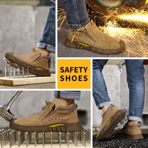 GUYISA Zapatos de seguridad con punta de <span class=keywords><strong>hierro</strong></span> <span class=keywords><strong>Serie</strong></span> de soldador Zapatos de trabajo de seguridad antigolpes y antiperforación - Product Image 3
