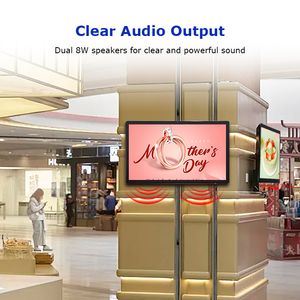 Monitor de Publicidad LCD HD de 21.5 Pulgadas con Android, para Montaje en Pared, Señalización Digital para Tiendas Minoristas y Centros Comerciales - Product Image 4