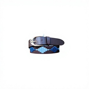 Cinturón de Cuero Genuino de Vaca, Estilo Occidental Vintage, Hecho a Mano, para Hombre, con Hebilla de Acero y Patrón Floral, Duradero y Ecológico, en Oferta - Product Image 5