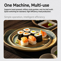 Macchina per Onigiri da Tavolo Salvaspazio di Facile Manutenzione per Uso Domestico e Commerciale