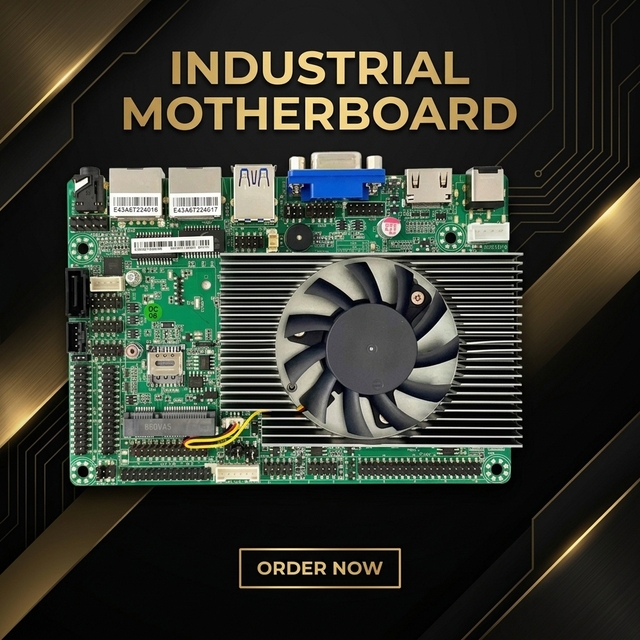 Factory Wholesale Rugged Design Industrial Grade 2nd 3th Gen Dual Gigabit LAN Industrial Motherboard