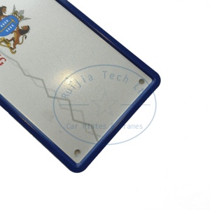 Marco de matrícula de plástico personalizado de EE. UU. Marco de matrícula de coche para proteger la matrícula - Product Image 4