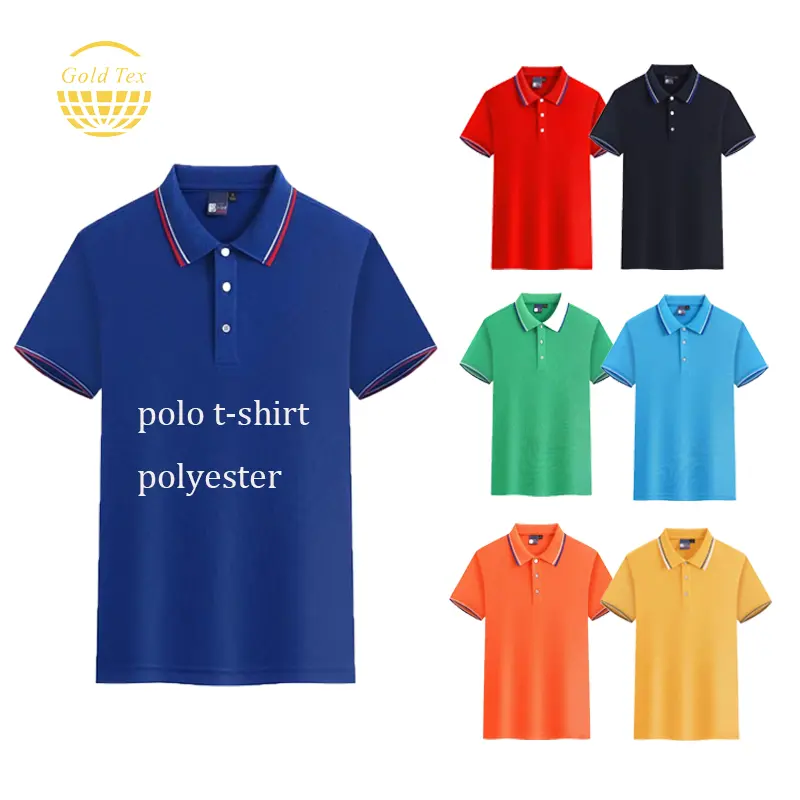 180GSM nuovo arrivo stampato Golf Pullover Polo t-shirt per gli uomini