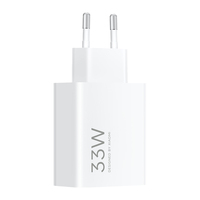 Version Globale Xiaomi Mi 33W Chargeur Rapide et Câble Adaptateur Portable de Voyage USB UE pour Téléphones MDY-16-EF