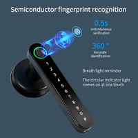 Tuya/TTLock APP télécommande intelligente serrure d'empreintes digitales biométrie mot de passe Code serrure de porte