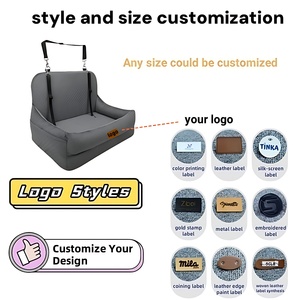 Asiento <span class=keywords><strong>de</strong></span> <span class=keywords><strong>Coche</strong></span> para Perros Medianos <span class=keywords><strong>de</strong></span> Alta Calidad, Fácil <span class=keywords><strong>de</strong></span> Instalar con Correas Ajustables y Base Antideslizante <span class=keywords><strong>de</strong></span> Material <span class=keywords><strong>de</strong></span> Algodón para Automóviles - Product Image 2