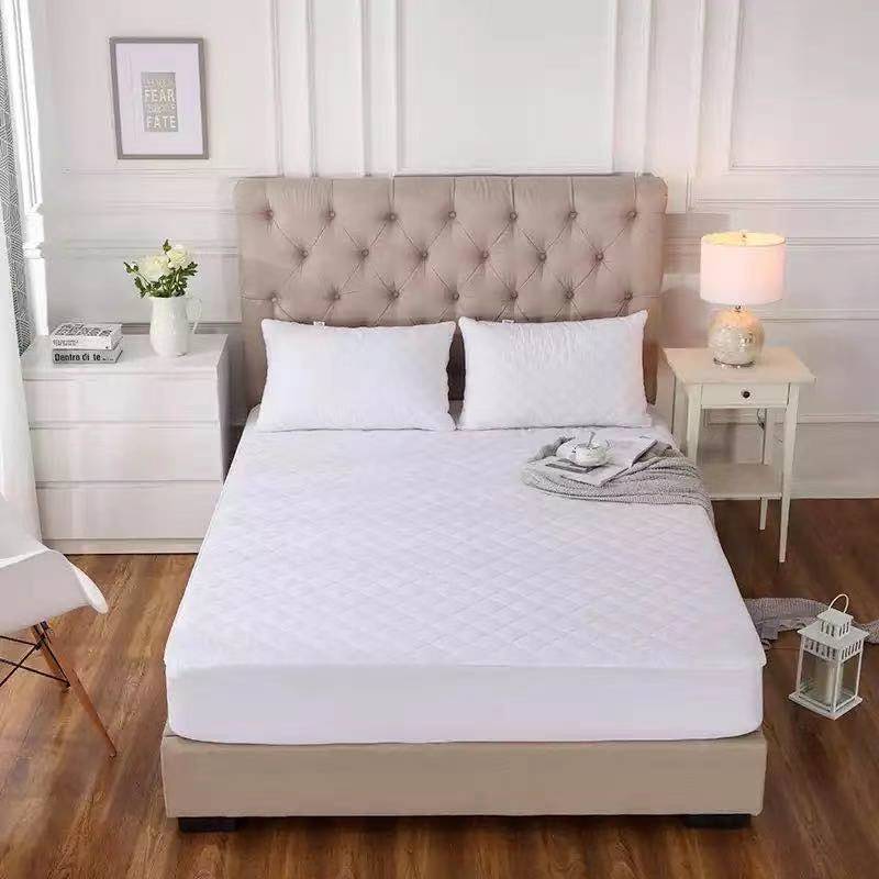 Стеганый бархатный чехол для матраса, покрывало для кровати, мягкое защитное дышащее защитное покрытие для матраса
